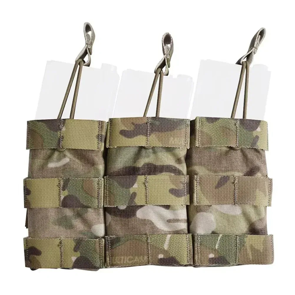EMERSONGEAR Triple Open Top 5.56 Magazine Pouch Tactical Modular