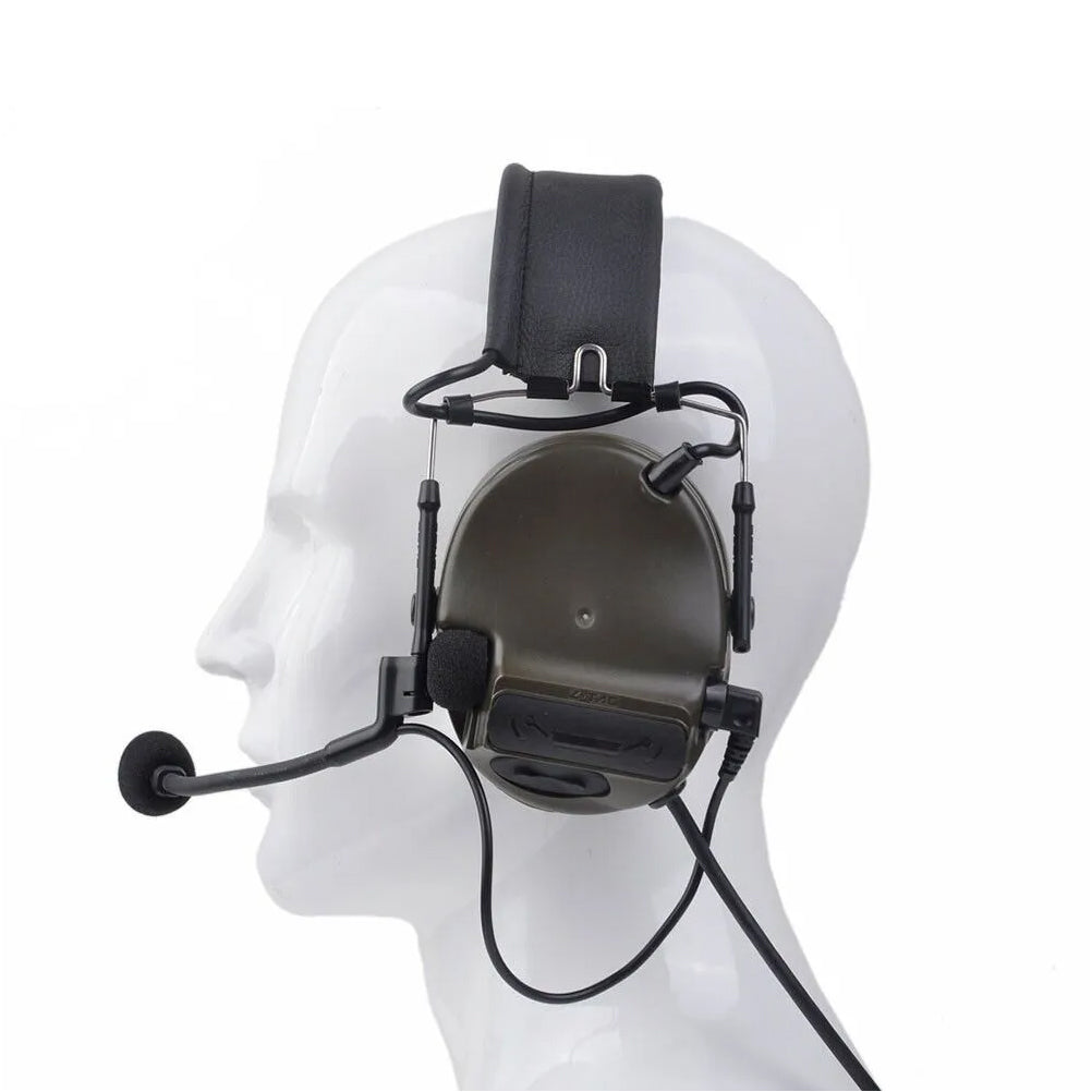 SINAIRSOFT Z Tactical C III Headset Pickup & Anti Noise Earphone Hunting Airsoft