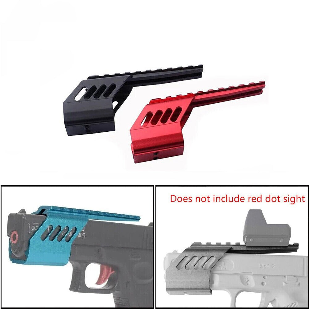 SINAIRSOFT Tactical Red Dot Sight Scope Base Fit for Glock 17 19 20mm Rail Mount