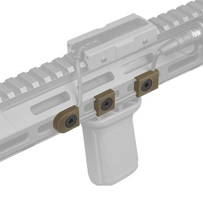 SINAIRSOFT Tactical M-LOK Cable Clip Wire Guide System Flashlight Tail Picatinny Rail Cover