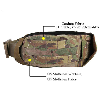 EMERSONGEAR Tactical MOLLE and PALS Padded Heavy Duty Belt