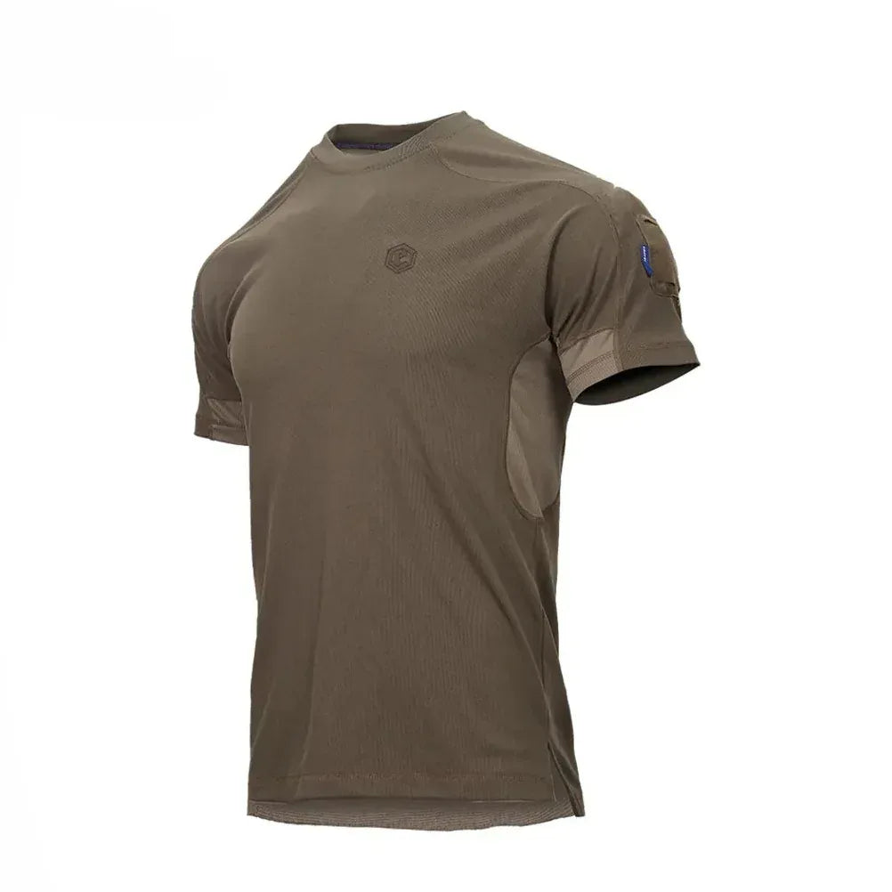 تي شيرت رجالي تكتيكي صيفي سريع الجفاف بأكمام قصيرة من EMERSONGEAR