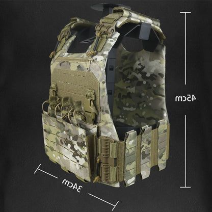 SINAIRSOFT VCU Tactical Vest Lightweight Laser Carrier With 556 762 Magazine Pouch