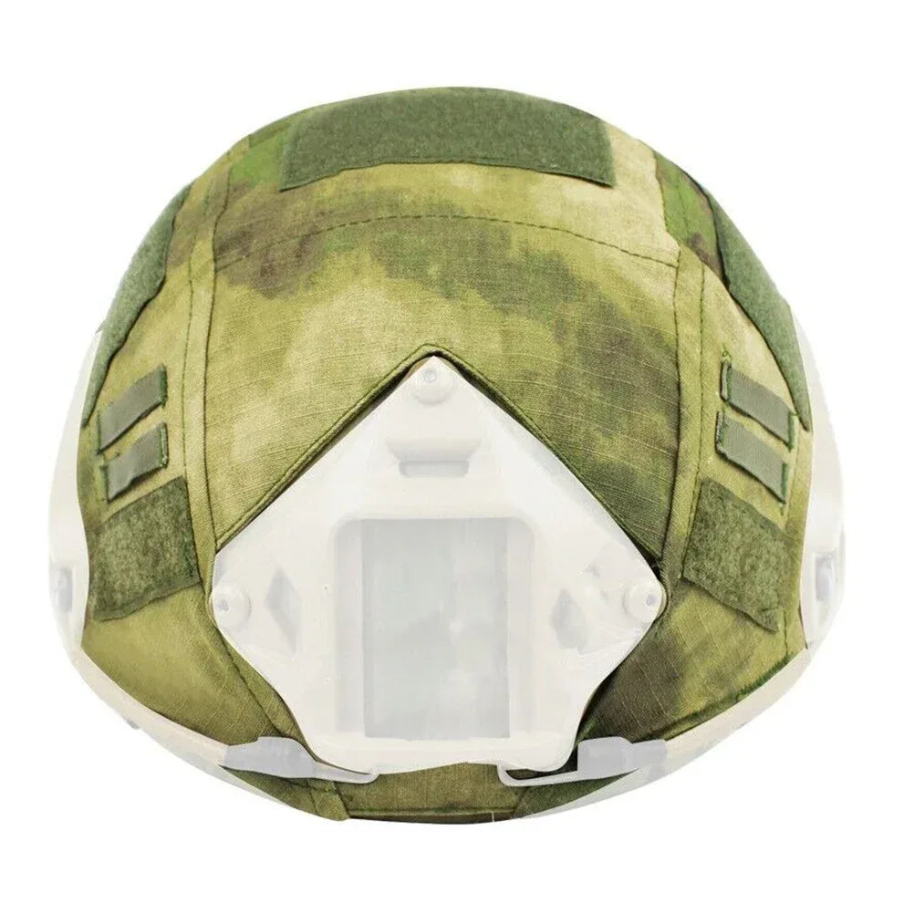 غطاء خوذة تكتيكي مموه من سينايرسوفت للبشرة لمعدات الحماية من Airsoft BJ PJ MH Fast Helmet
