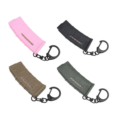 SINAIRSOFT 5.56 Magazine Keychain Mini Tactical Replica Key Ring Paintball
