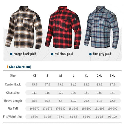 Emersongear Blue Label "Longicorn" Flannel Shirts Tactical Ergonomic T-shirts