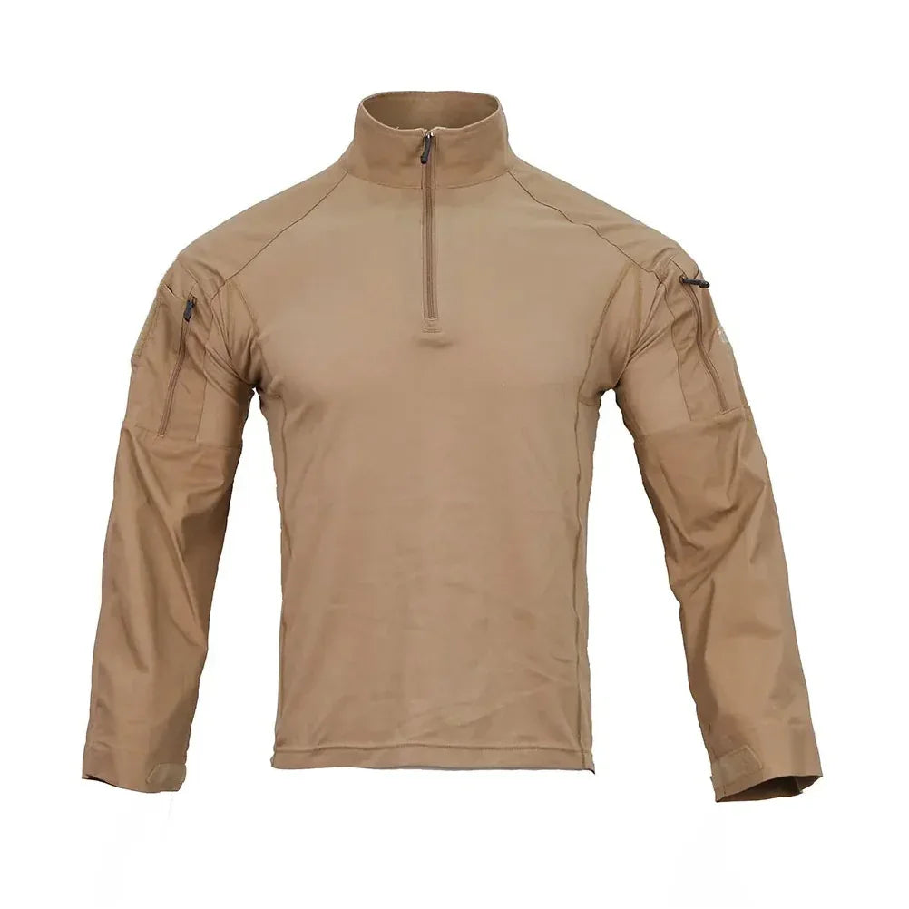 تي شيرت Emersongear التكتيكي القتالي E4 للرجال، تي شيرت مقاوم للماء، قمصان مسامية