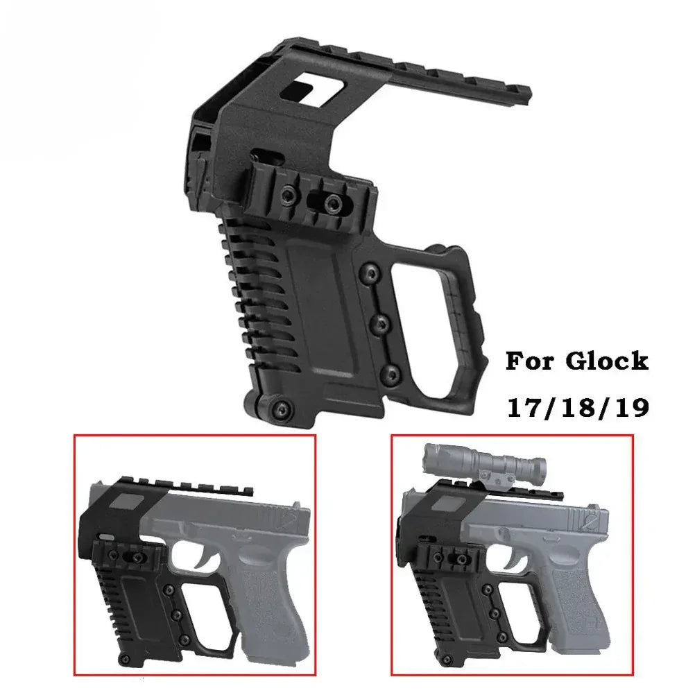 SINAIRSOFT مجموعة ليزر تكتيكي بمنظار بقاعدة سكة تثبيت للمسدس