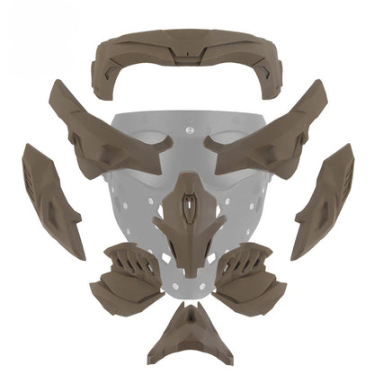 SINAIRSOFT Tactical Mask Parts Airsoft Shooting Cosplay Hunting DIY Visor