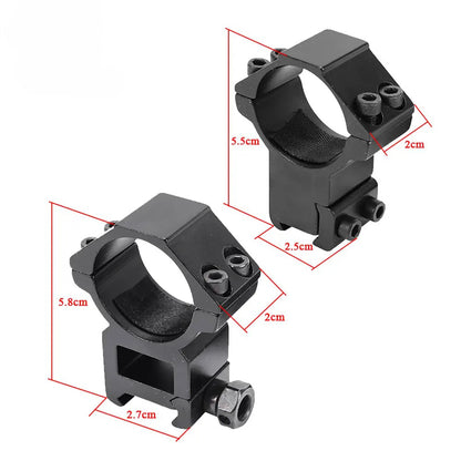 SINAIRSOFT 1 Pair Hunting Scope Mount Ring