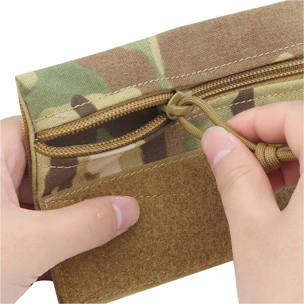 SINAIRSOFT Tactical Front Pouch Zipper Bag Portable Storage Pack