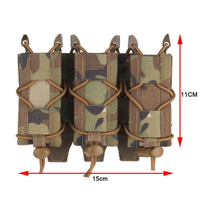 SINAIRSOFT Tactical Triple 9mm Magazine Pouch