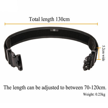 SINAIRSOFT Mens Nylon Outdoor Tactical Belt Heavy Duty Waist Waistband Strap