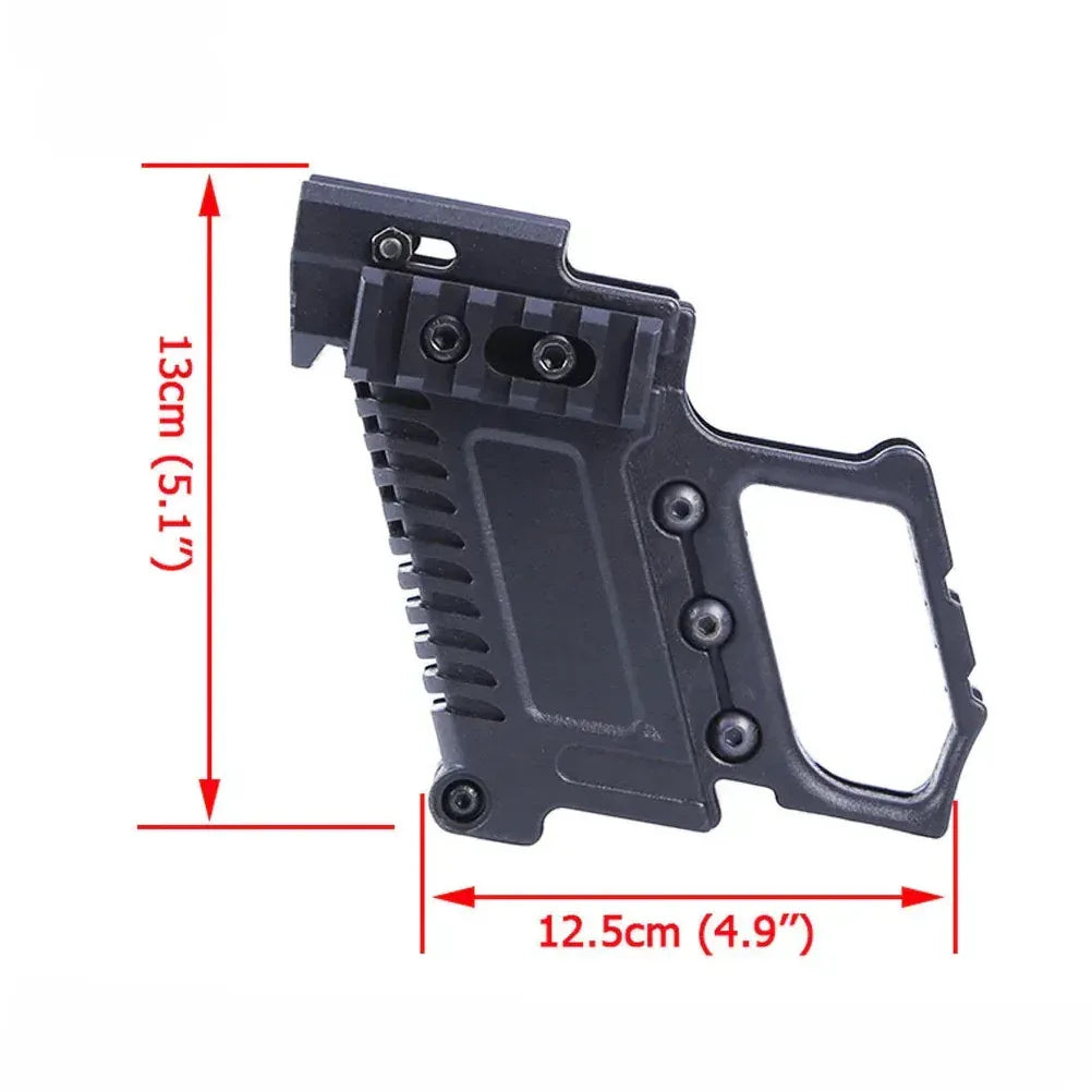 SINAIRSOFT مجموعة ليزر تكتيكي بمنظار بقاعدة سكة تثبيت للمسدس