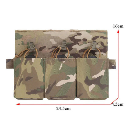 SINAIRSOFT Tactical Triple Magazine Pouch Rifle Magazine Holder