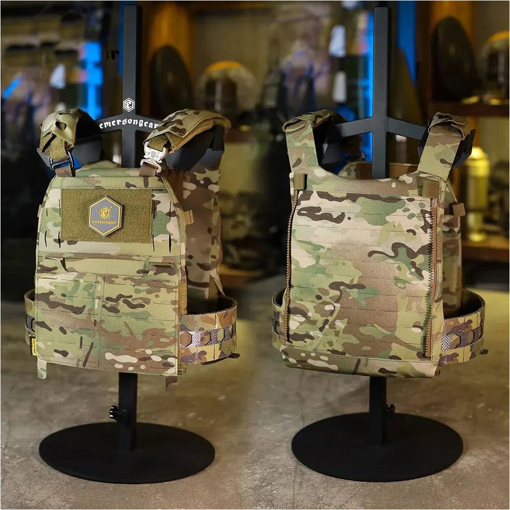 EMERSONGEAR FRO Style V5 Tactical Vest M Plate Carrier Protective Combat Laser Cut