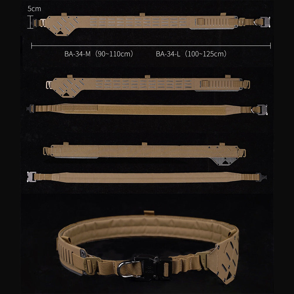 SINAIRSOFT Tactical Molle ARC Belt with Quick Release Combat Waistband