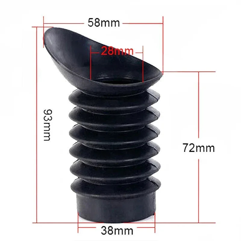 SINAIRSOFT Telescope Eye Protection Rifle Scope Cover Flexible Scalability Eyepiece