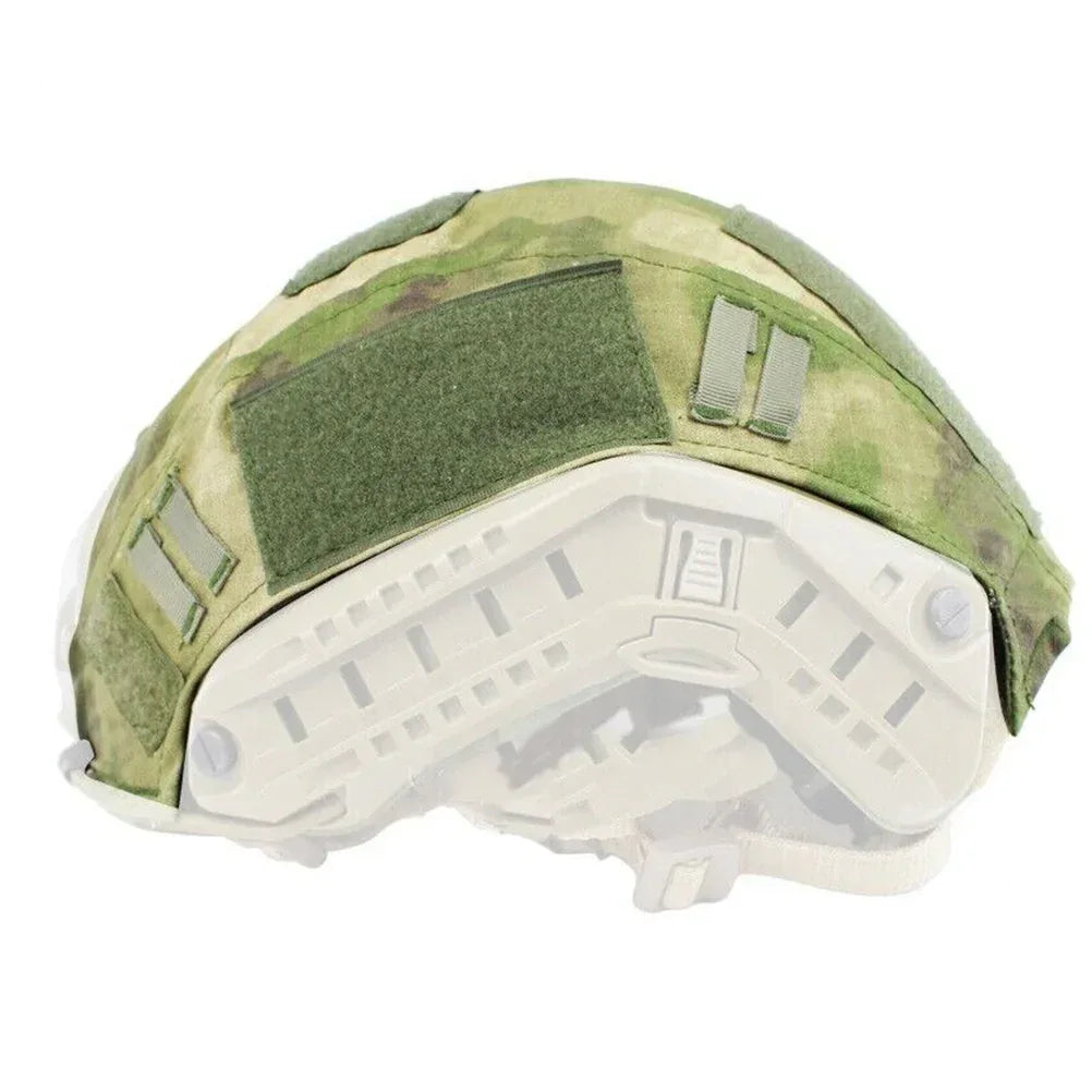 غطاء خوذة تكتيكي مموه من سينايرسوفت للبشرة لمعدات الحماية من Airsoft BJ PJ MH Fast Helmet