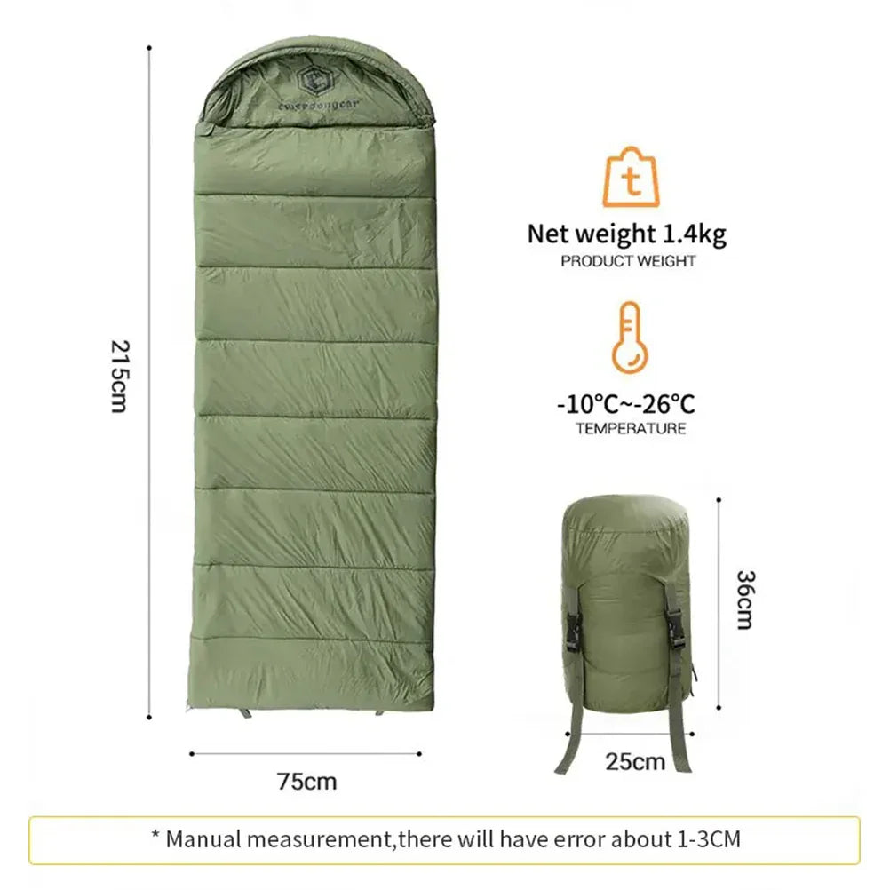EMERSONGEAR كيس نوم بلو ليبل تكتيكي مظروف قطبي