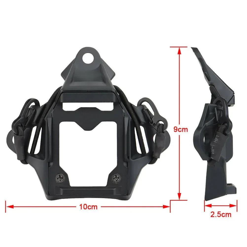 SINAIRSOFT خوذة تكتيكية غطاء أمامي (فاس) حامل NVG على شكل حبار حامل جاف محول حامل راينو
