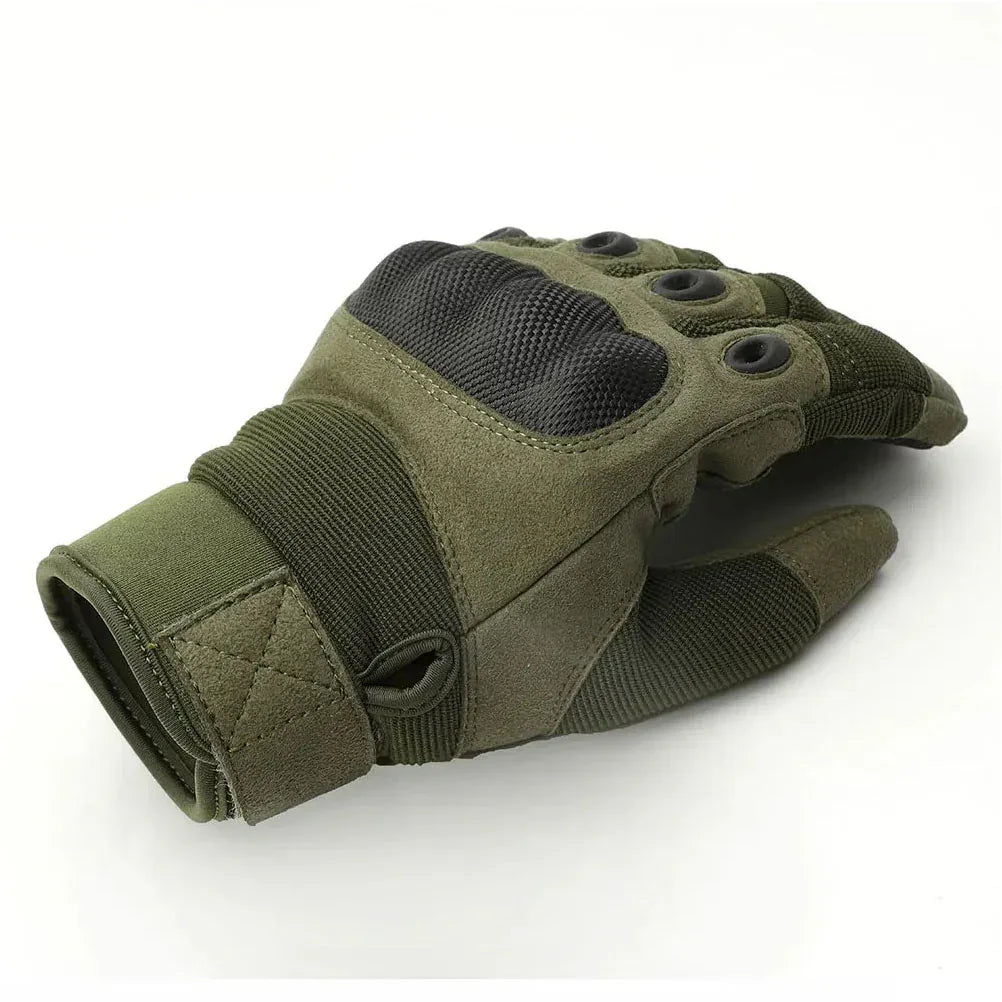 قفازات تكتيكية لكامل الأصابع من EMERSONGEAR، مناسبة للصيد والتدريب والرياضة، ومضادة للانزلاق
