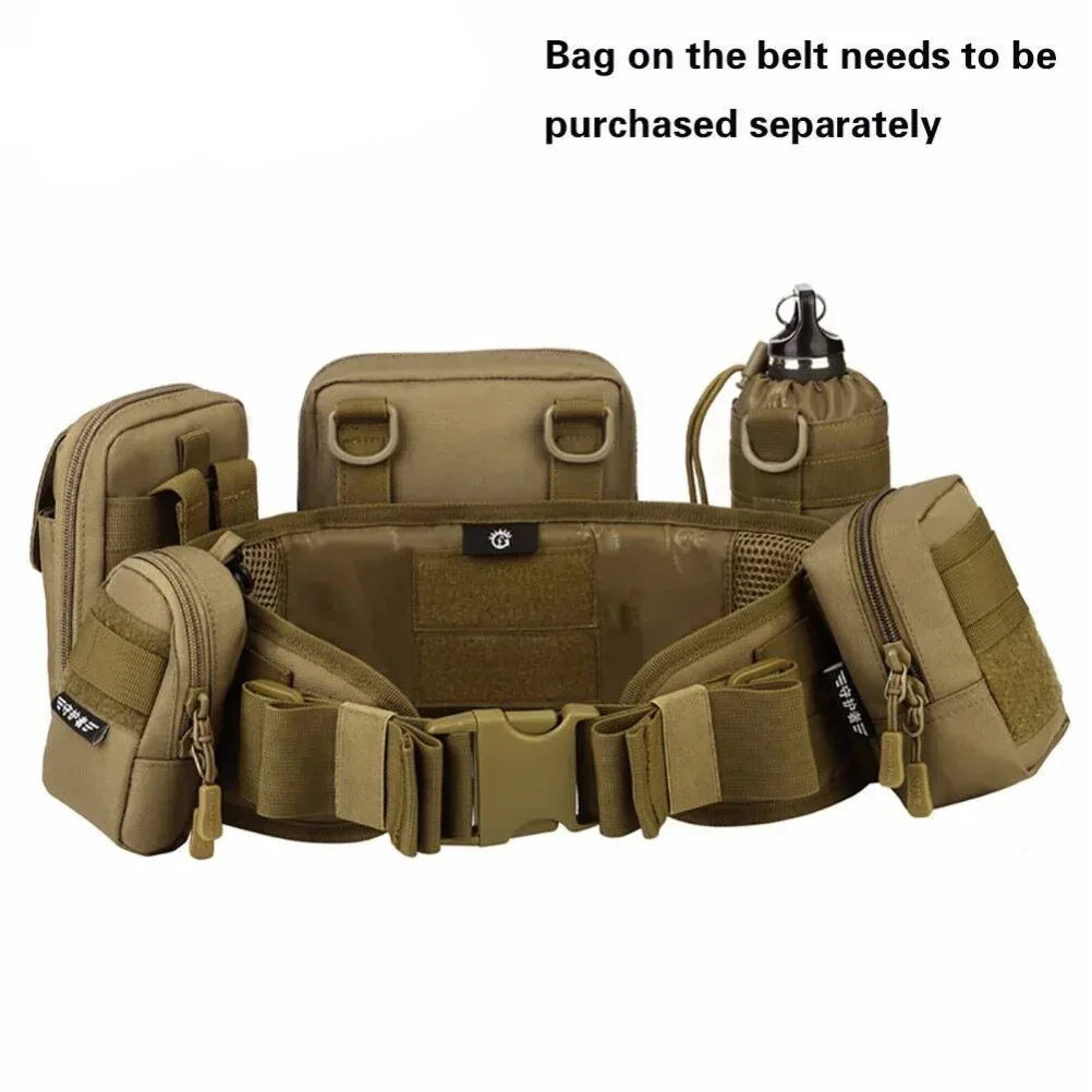 SINAIRSOFT حزام قتالي تكتيكي للرجال من Airsoft Molle