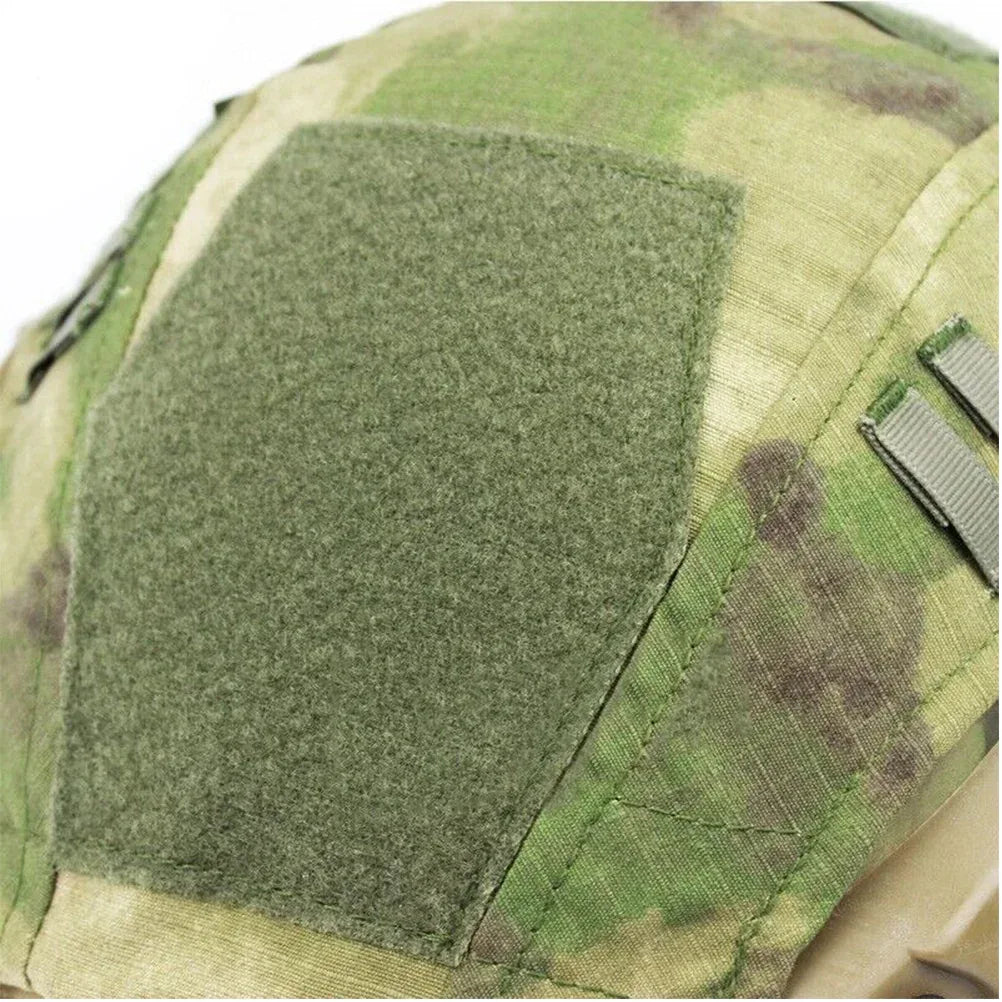 غطاء خوذة تكتيكي مموه من سينايرسوفت للبشرة لمعدات الحماية من Airsoft BJ PJ MH Fast Helmet