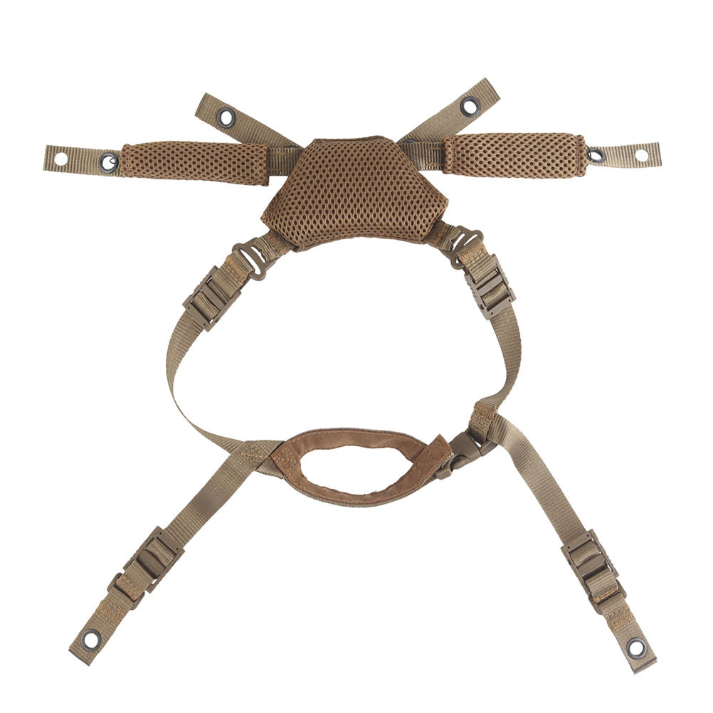 SINAIRSOFT Tactical Helmet Dial Suspension System Chin Strap Adjustable