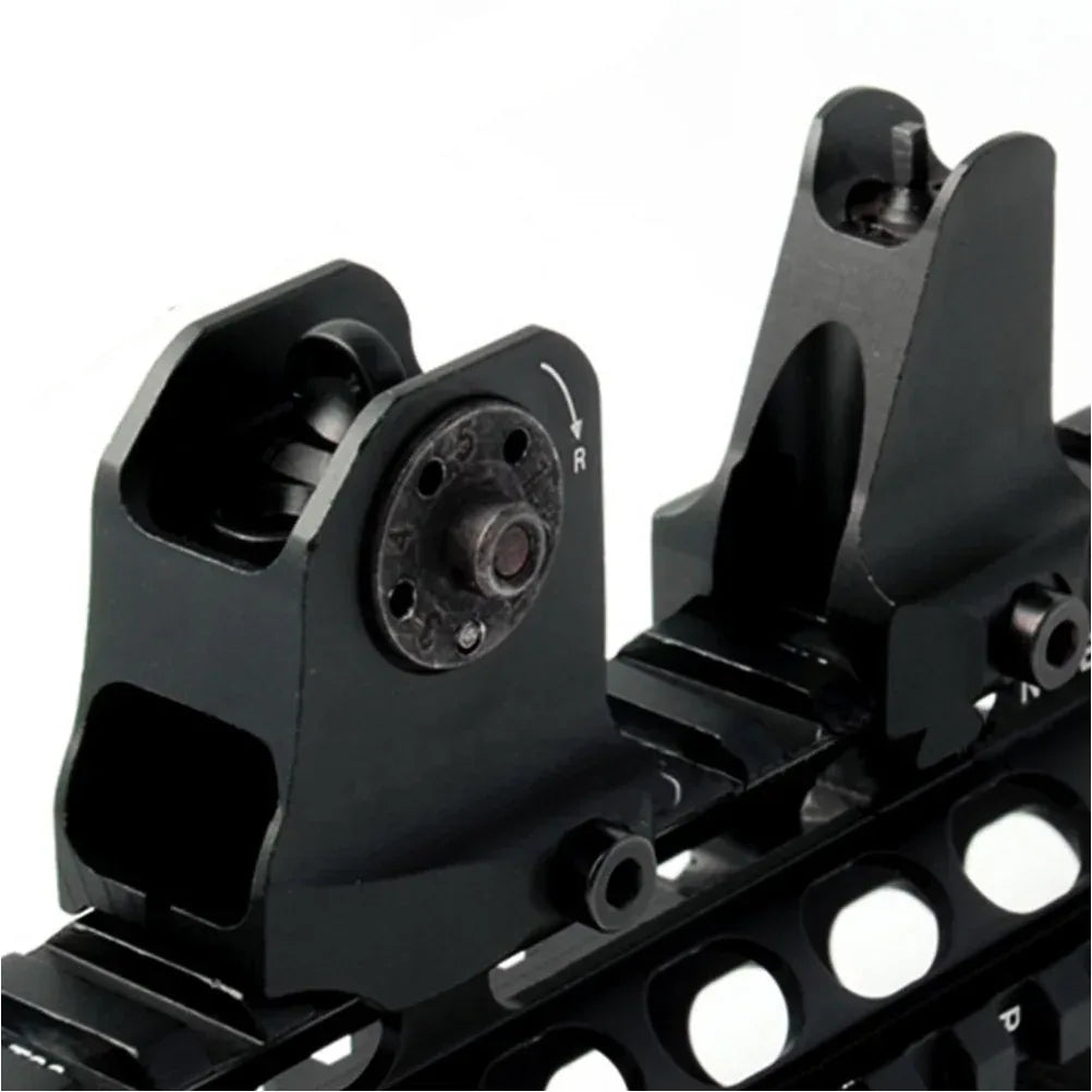 SINAIRSOFT Tactical Rail Mount Fixed Front Iron Sight Weaver Picatinny Rail Sight