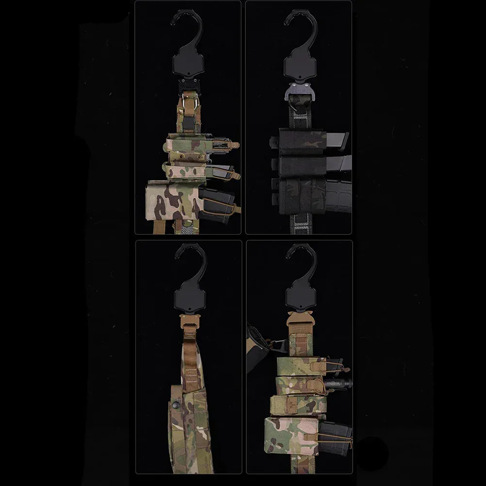 علاقة حزام تكتيكية SINAIRSOFT لحزام الخصر من Airsoft بخطاف للتعليق