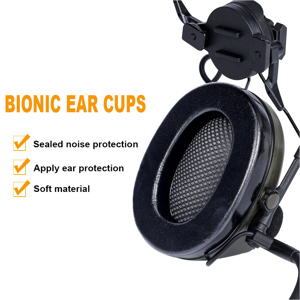 SINAIRSOFT Z-Tactical Softair Aviation Headset For FAST Helmet Rail Adapter Set