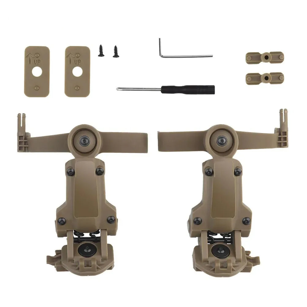 SINAIRSOFT Tactical TAC 3 Headset Helmet Rail Mount Adapter Bracket