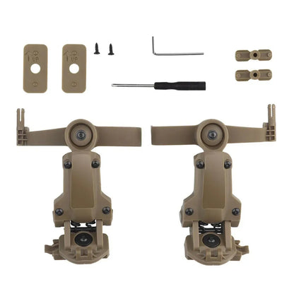 SINAIRSOFT Tactical TAC 3 Headset Helmet Rail Mount Adapter Bracket