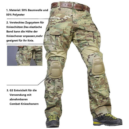 EMERSONGEAR Combat Gen3 G3 Pants + Knee Pad Tactical Assault BDU Trousers