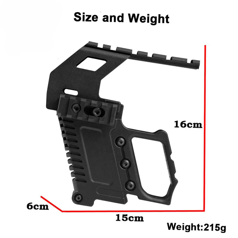 SINAIRSOFT Tactical Laser Sight Scope Mount Rail Base Pistol Kit