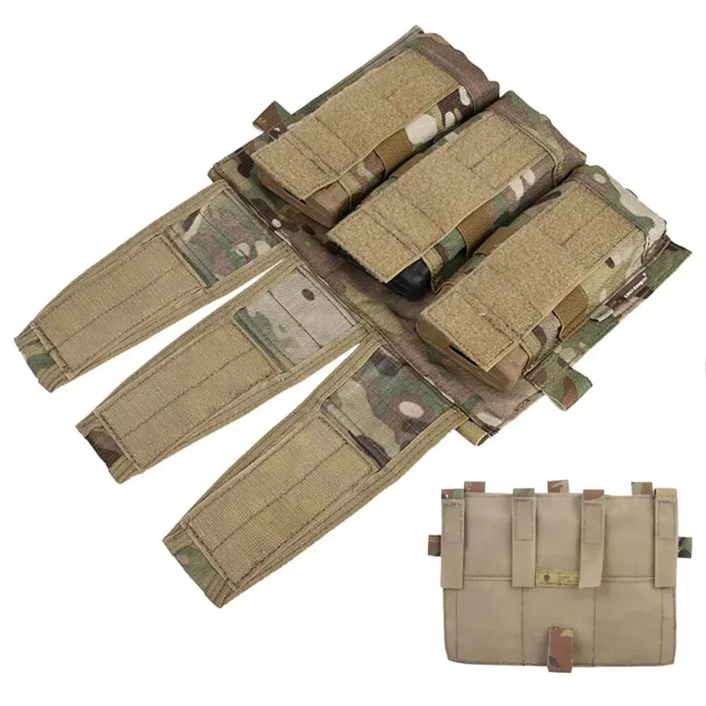 جراب مجلات EMERSONGEAR الثلاثي 5.56 Molle Mag Holder