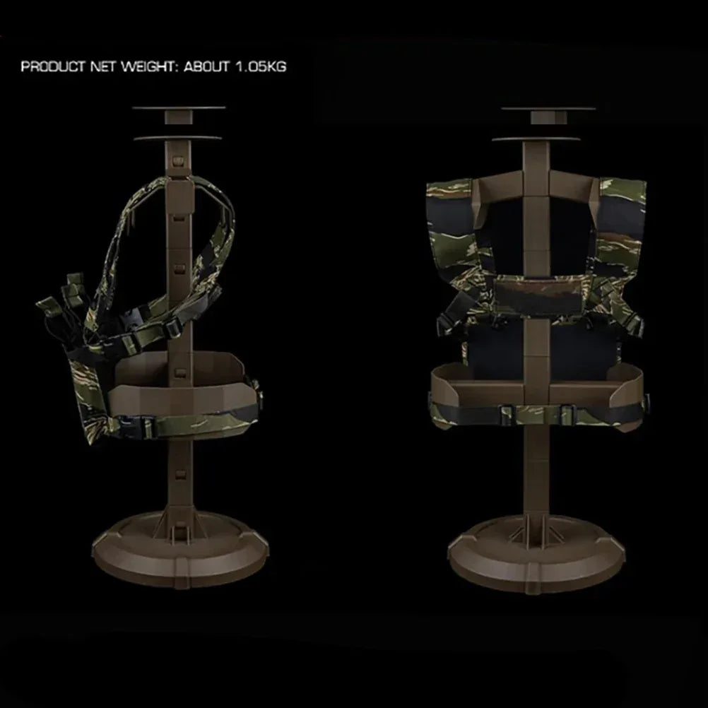 SINAIRSOFT Tactical SS Style LV119 Plate Carrier Set 2 في 1 حامل لوحة الصدر التكتيكي سريع التبديل