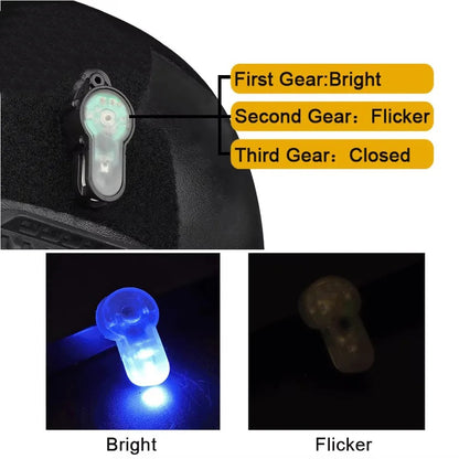 SINAIRSOFT Tactical Signal Light Helmet Light Safety Flashing For Bike Sports