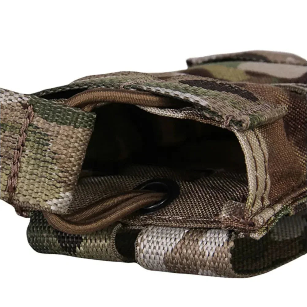 حقيبة مجلة EMERSONGEAR التكتيكية مولي مفتوحة من الأعلى 5.56 223، حقيبة مجلة واحدة معيارية