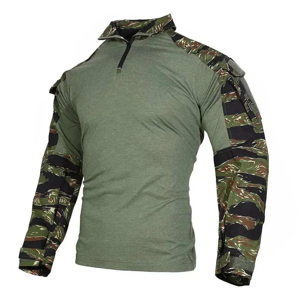 EMERSONGEAR Tactical E3 Combat Suit Shirt Pants With Knee Pads TS