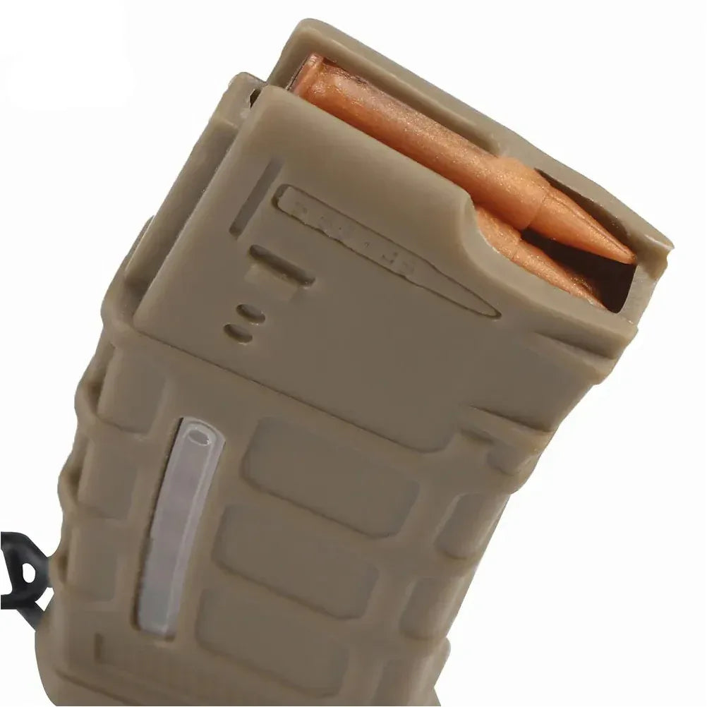 SINAIRSOFT 5.56 Magazine Keychain Mini Tactical Replica Key Ring Paintball