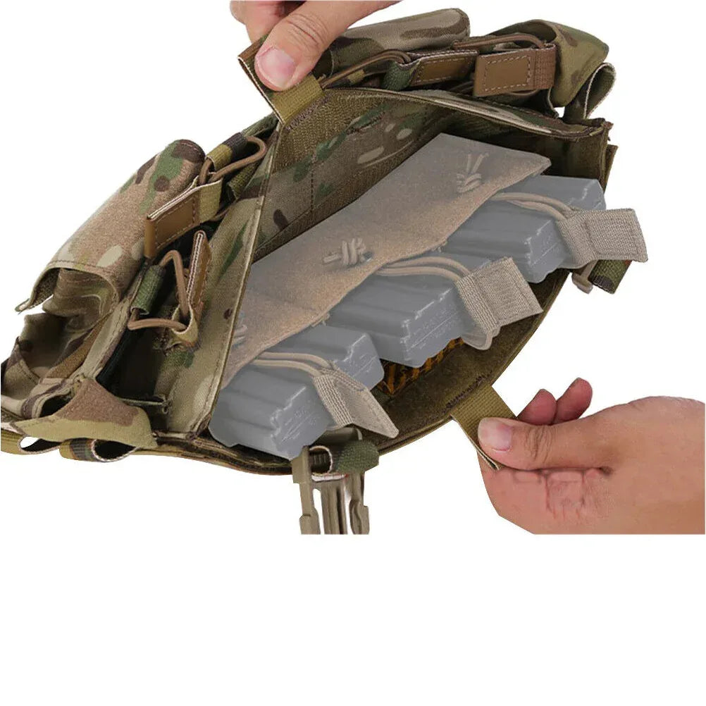 EMERSONGEAR حقيبة مجلات تكتيكية MAG مقاس 9 ملم 5.56 سترة صدرية مزودة بإبزيم سريع الفتح