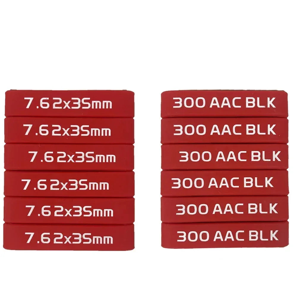 SINAIRSOFT Tactical Magazine Marking Band Airsoft Rifle Elastic Mag Rubber Ring 7.62