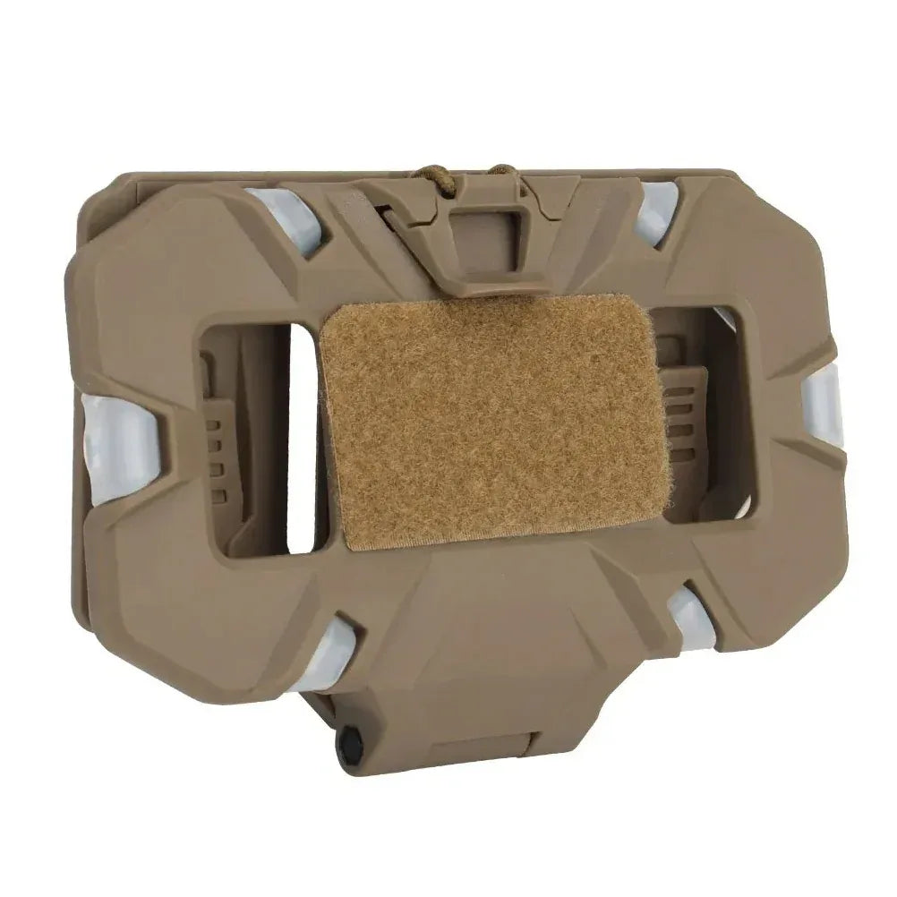 SINAIRSOFT Tactical Vest Front Folded Navigation Board Mobile Phone Holder Phone Bag