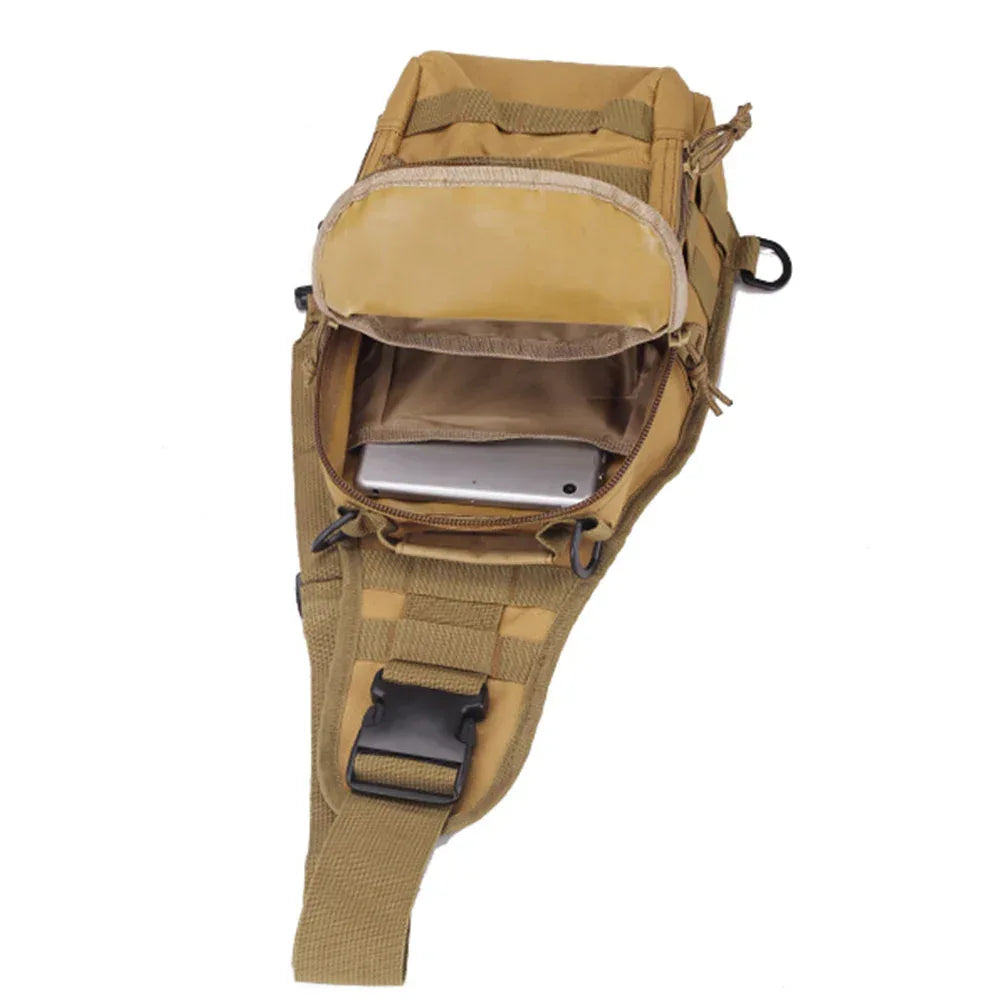SINAIRSOFT Taktika Ŝultrosako Kuriersako Slinga Brustosako Mollea Dorsosako