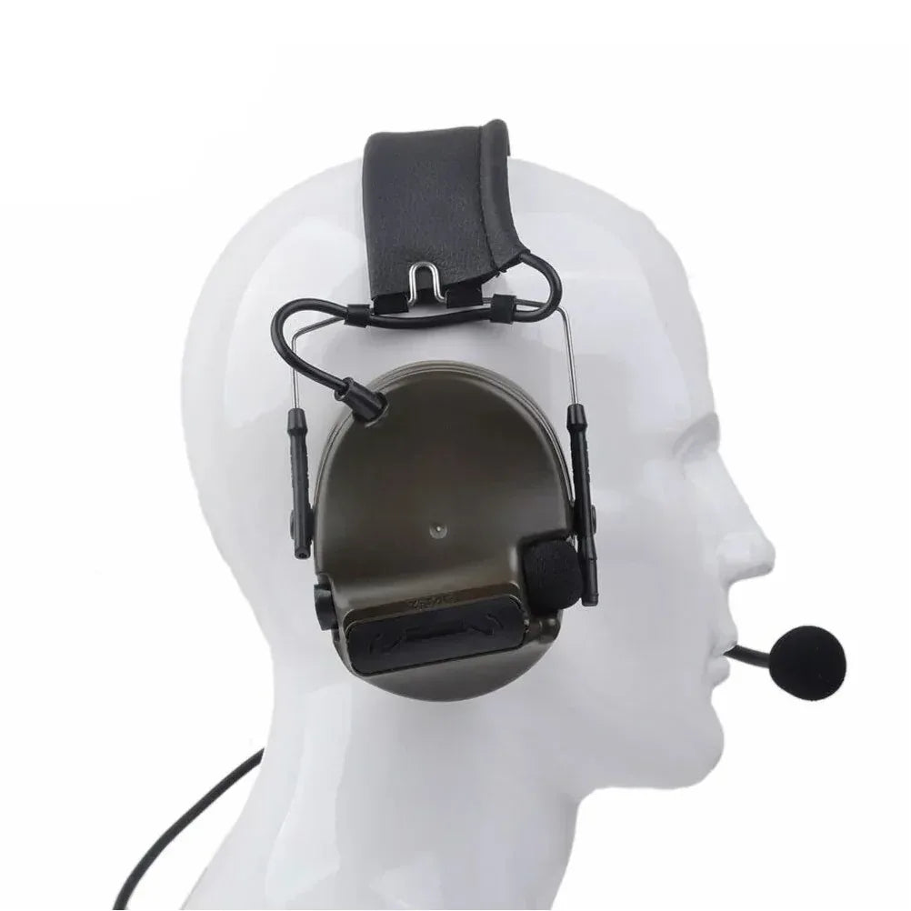 SINAIRSOFT Z Tactical C III Headset Pickup & Anti Noise Earphone Hunting Airsoft