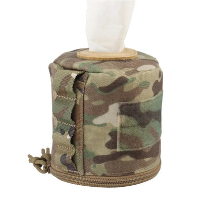 SINAIRSOFT Tactical Roll Paper Storage Bag Toilet Tissue Paper Molle Pouch Storage