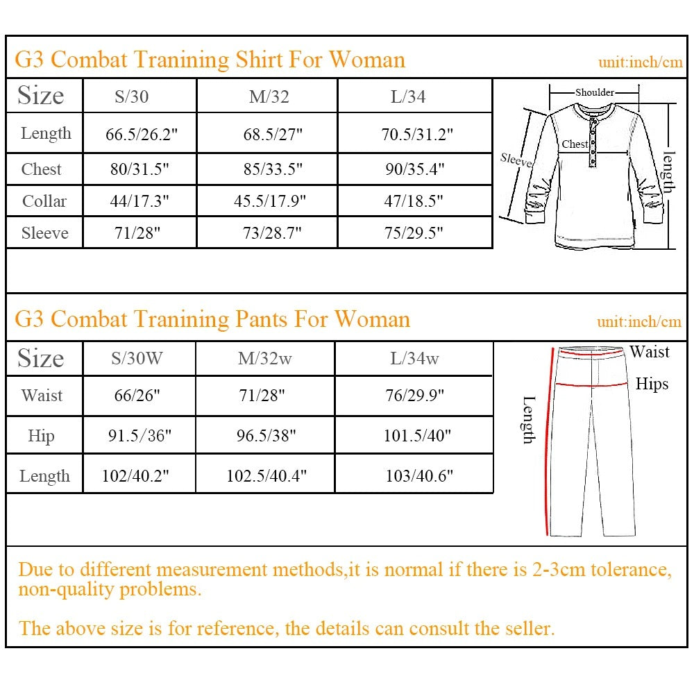 EMERSONGEAR G3 Style Combat Suit for Woman Hunting Clothes Tactical Pants