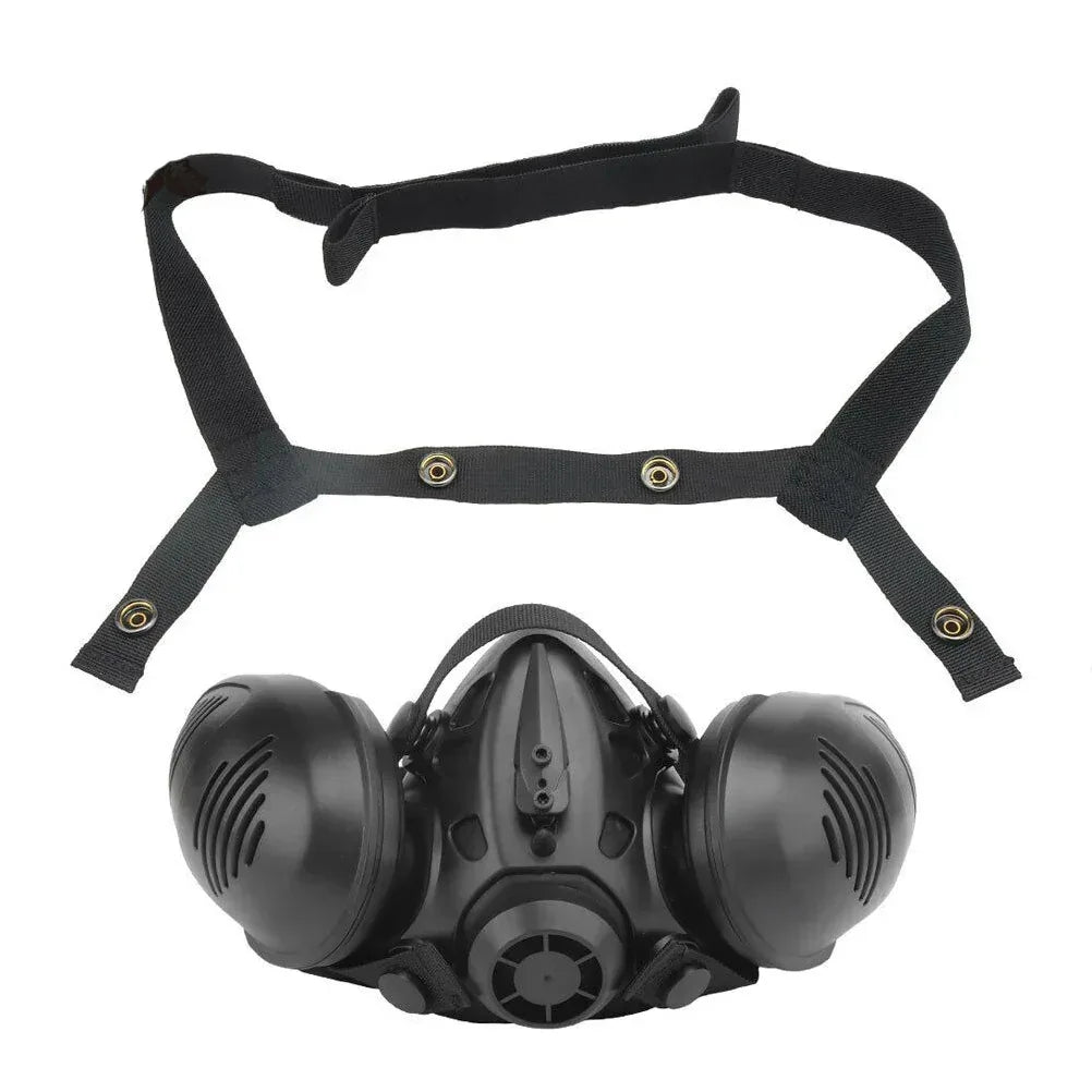 SINAIRSOFT Tactical Protect Half Face Mask Bilateral Respirator Facepiece
